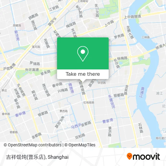 吉祥馄饨(普乐店) map