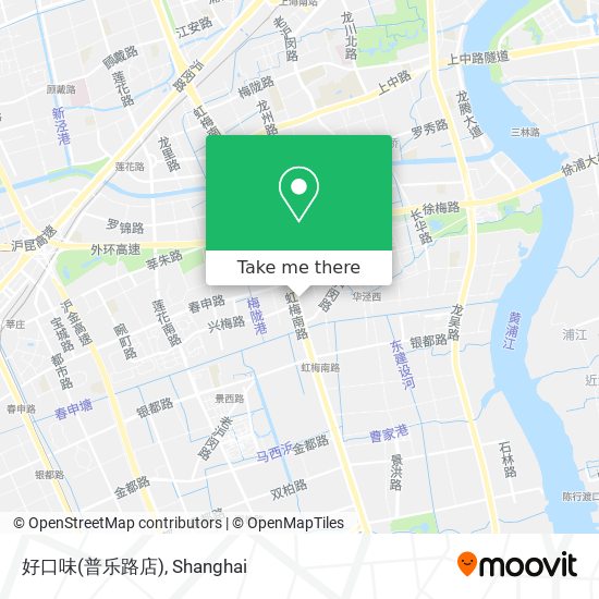 好口味(普乐路店) map