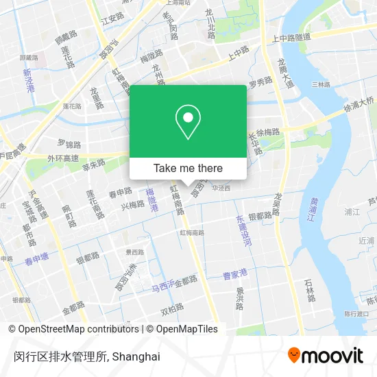 闵行区排水管理所 map