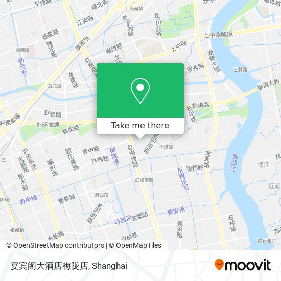 宴宾阁大酒店梅陇店 map