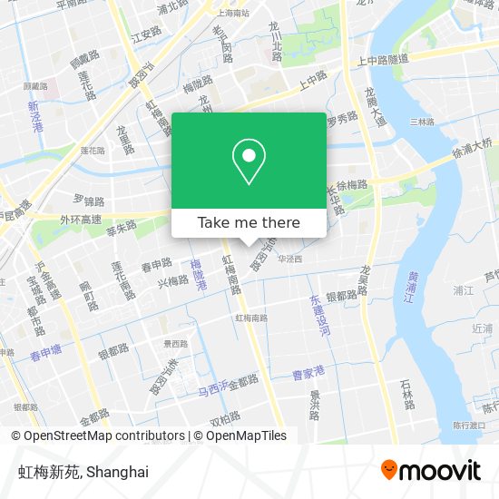 虹梅新苑 map