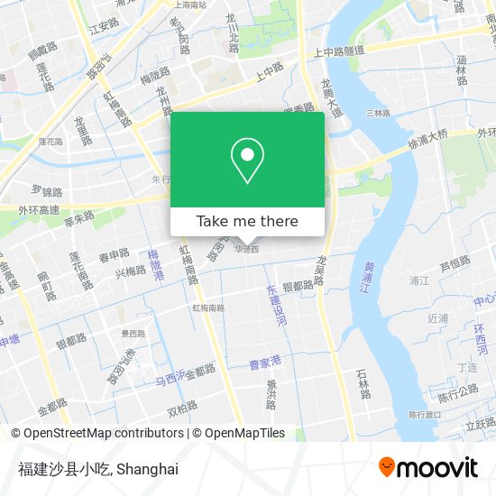 福建沙县小吃 map