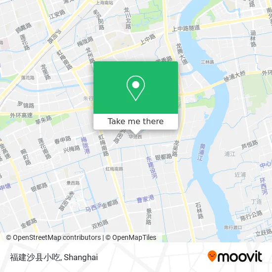 福建沙县小吃 map
