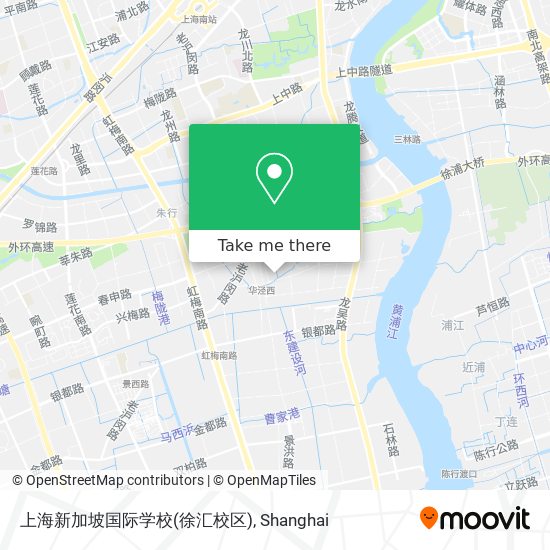 上海新加坡国际学校(徐汇校区) map