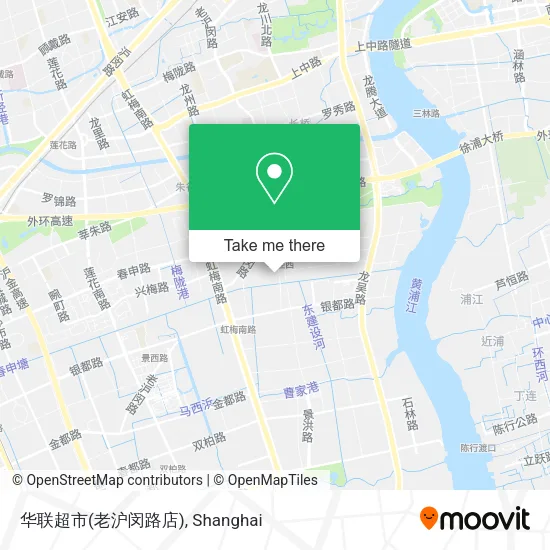 华联超市(老沪闵路店) map