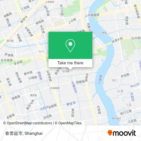 春蕾超市 map