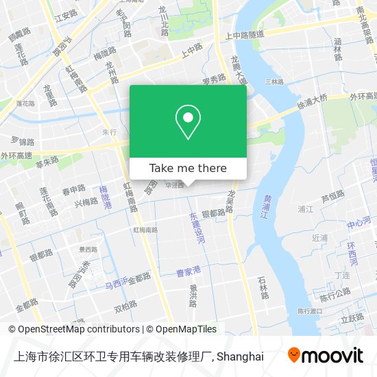 上海市徐汇区环卫专用车辆改装修理厂 map
