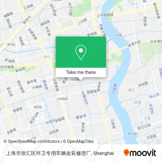 上海市徐汇区环卫专用车辆改装修理厂 map