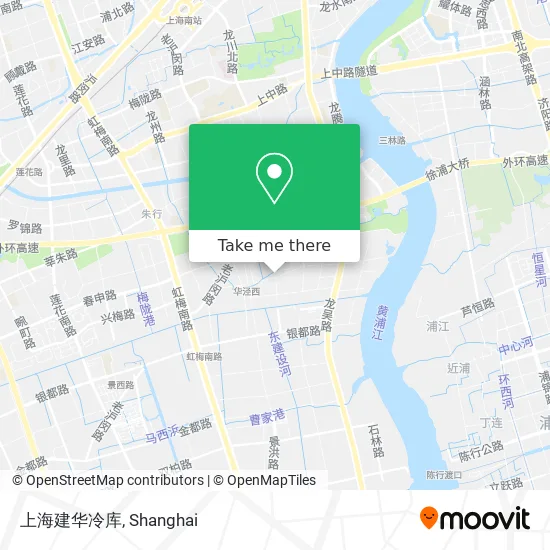 上海建华冷库 map