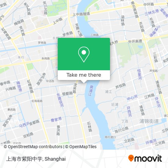上海市紫阳中学 map