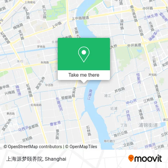 上海源梦颐养院 map