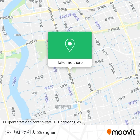 浦江福利便利店 map