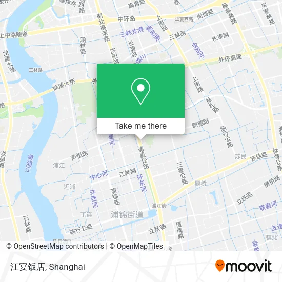 江宴饭店 map