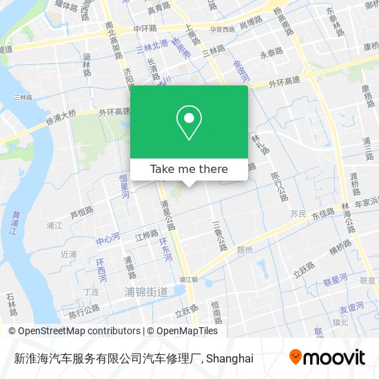 新淮海汽车服务有限公司汽车修理厂 map