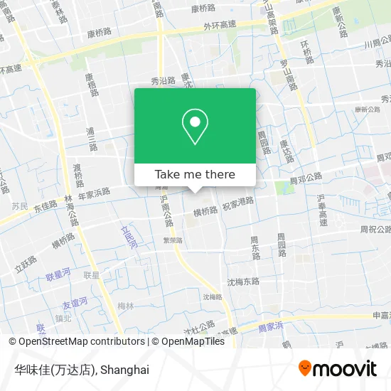 华味佳(万达店) map