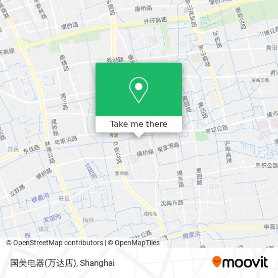 国美电器(万达店) map