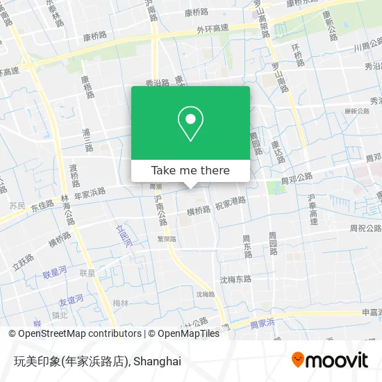 玩美印象(年家浜路店) map
