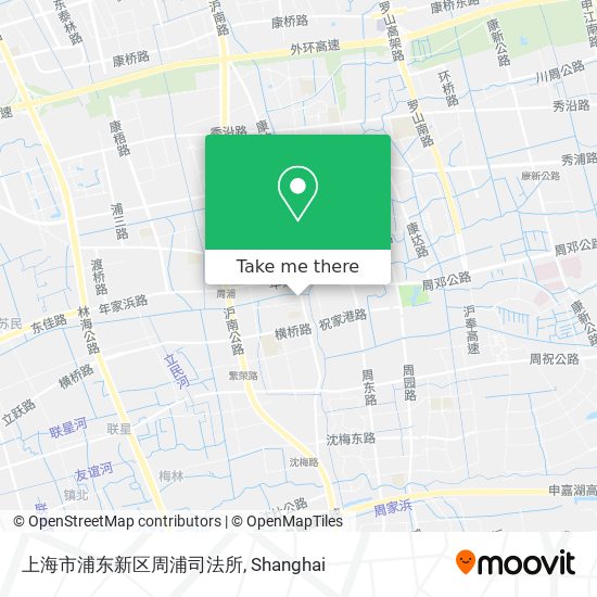 上海市浦东新区周浦司法所 map