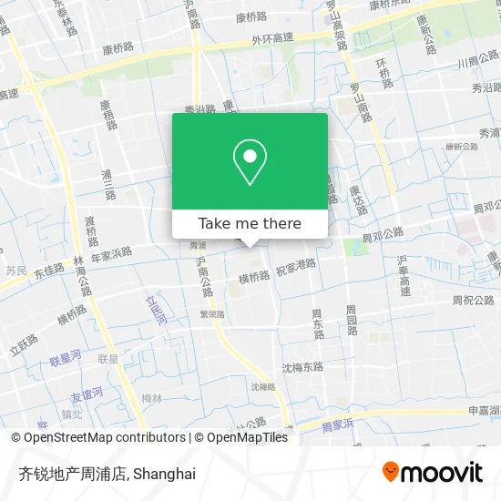 齐锐地产周浦店 map