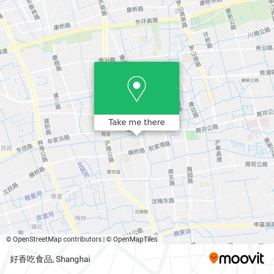 好香吃食品 map