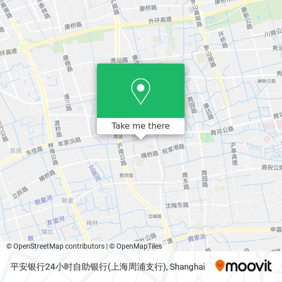 平安银行24小时自助银行(上海周浦支行) map