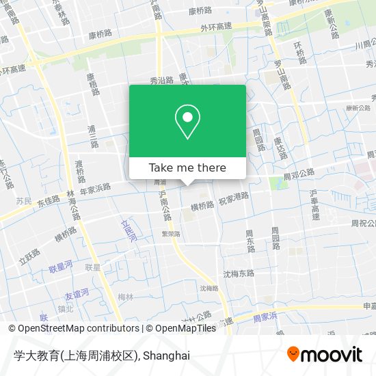 学大教育(上海周浦校区) map