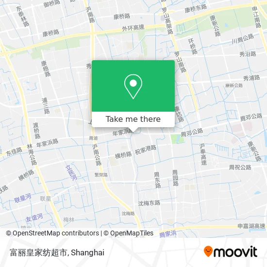 富丽皇家纺超市 map