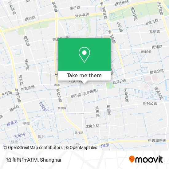 招商银行ATM map