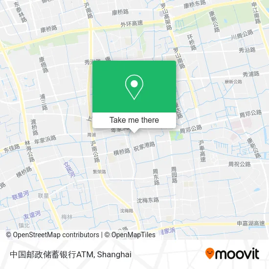 中国邮政储蓄银行ATM map