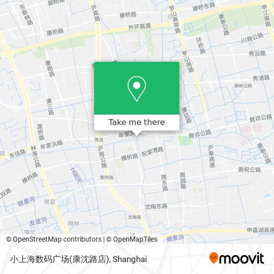 小上海数码广场(康沈路店) map