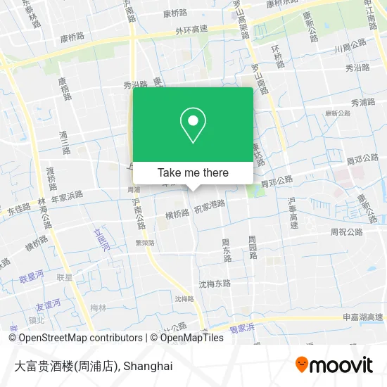 大富贵酒楼(周浦店) map