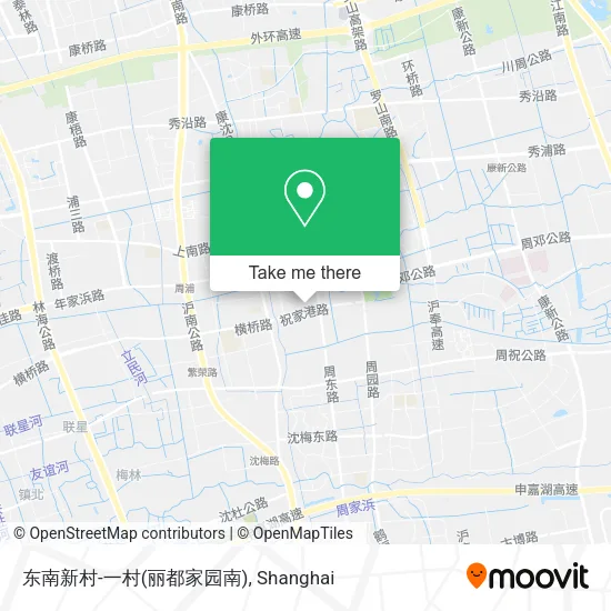 东南新村-一村(丽都家园南) map