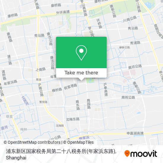 浦东新区国家税务局第二十八税务所(年家浜东路) map