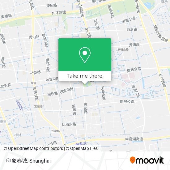 印象春城 map