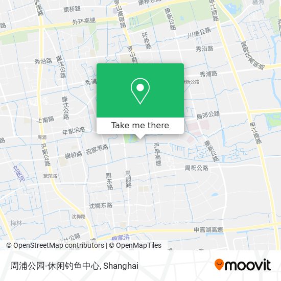 周浦公园-休闲钓鱼中心 map