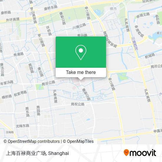 上海百禄商业广场 map