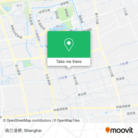 南兰港桥 map