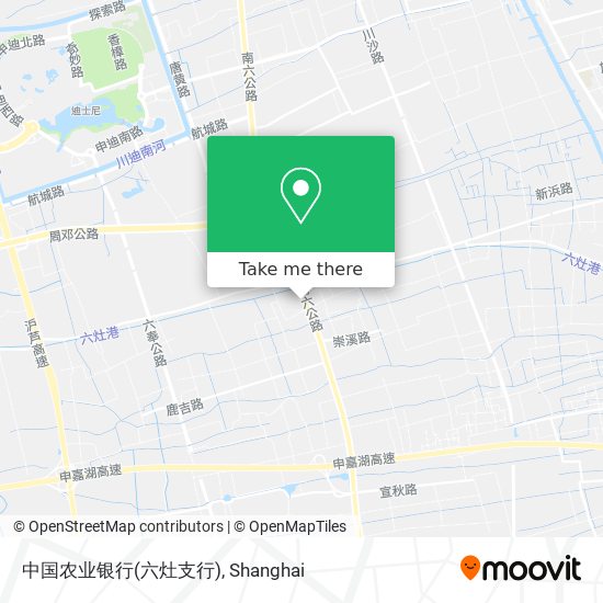 中国农业银行(六灶支行) map