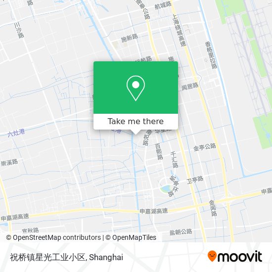 祝桥镇星光工业小区 map