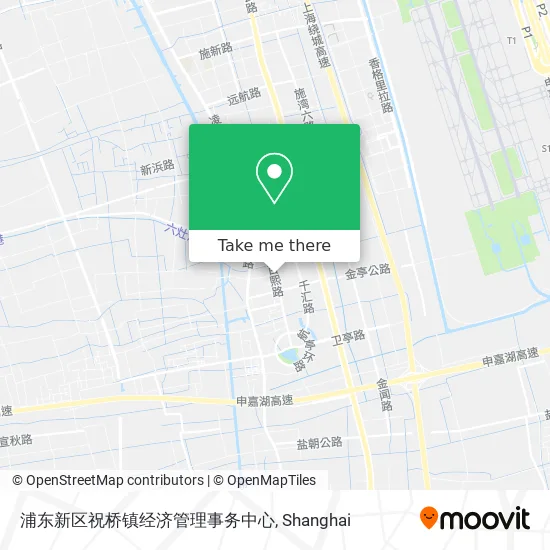浦东新区祝桥镇经济管理事务中心 map