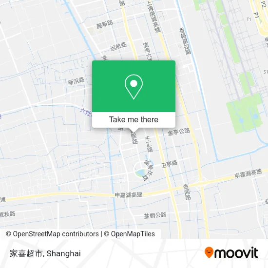 家喜超市 map