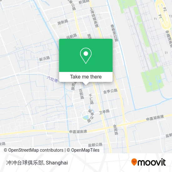 冲冲台球俱乐部 map