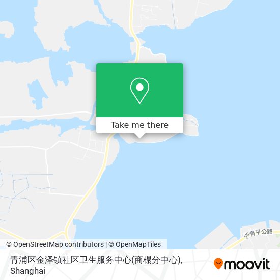 青浦区金泽镇社区卫生服务中心(商榻分中心) map