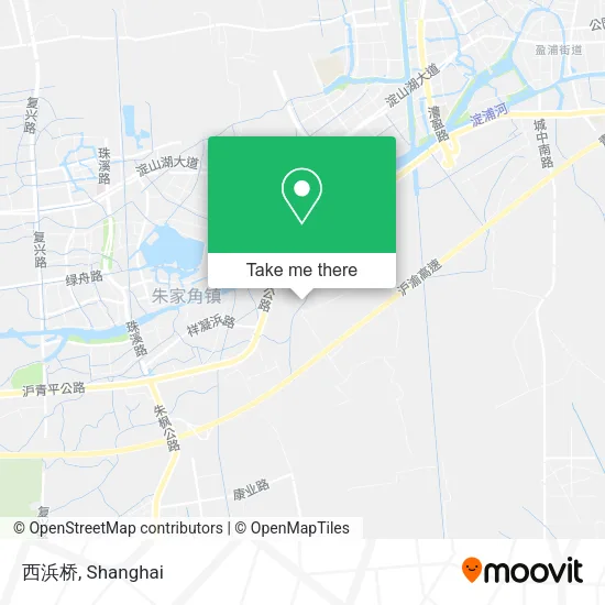 西浜桥 map
