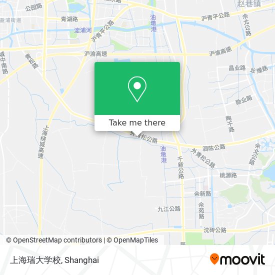 上海瑞大学校 map