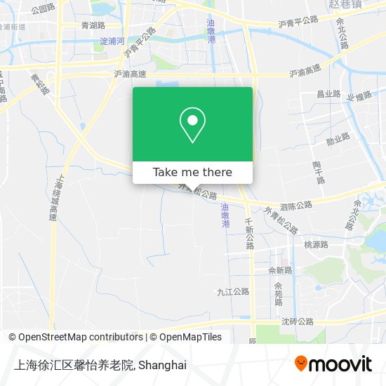 上海徐汇区馨怡养老院 map
