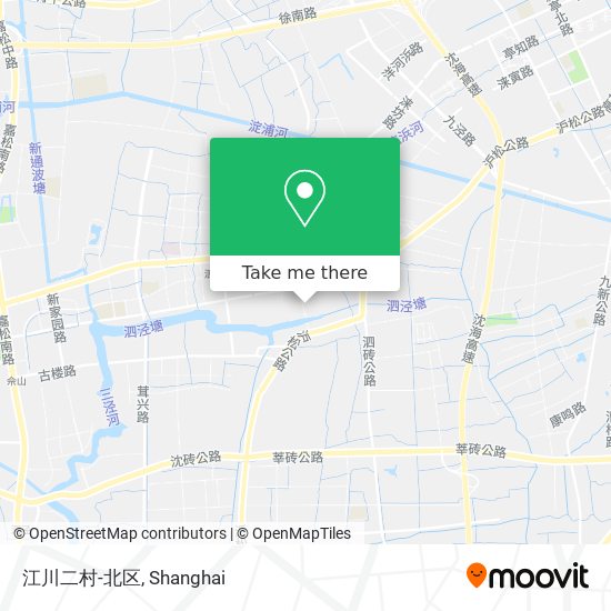 江川二村-北区 map