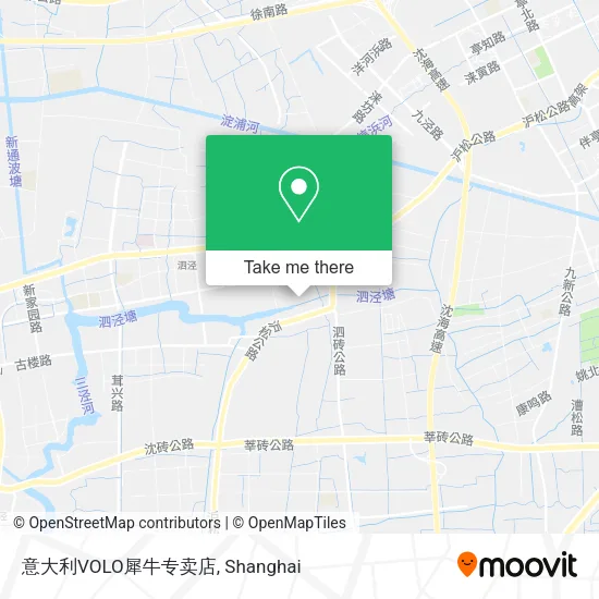 意大利VOLO犀牛专卖店 map