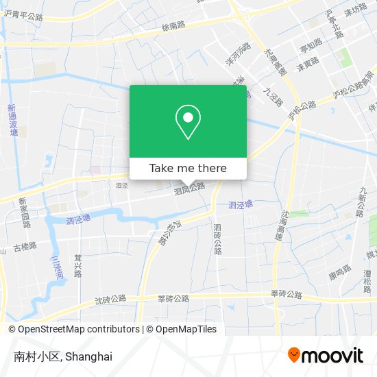 南村小区 map