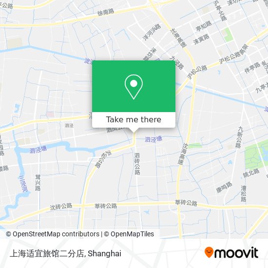 上海适宜旅馆二分店 map